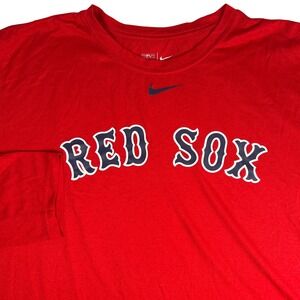 Boston Red Sox Nike Mens XL Dri-FIT Long Sleeve T-Shirt MLB Athletic Cut